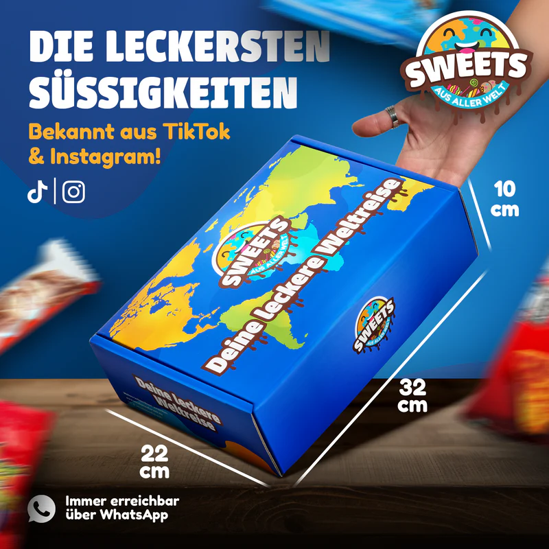 Amerikanische Süßigkeiten Box XL - Leckere USA Snacks von Sweets aus aller Welt - Imagen 7