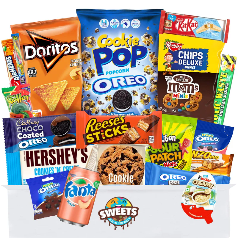 Amerikanische Süßigkeiten Box XL - Leckere USA Snacks von Sweets aus aller Welt - Imagen 2